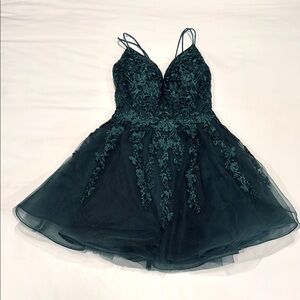 Prom/Homecoming Dress by Sherri Hill Teal